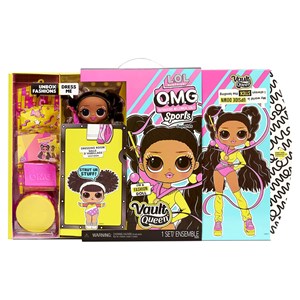 عروسک ال او ال سورپرایز LOL Surprise سری OMG Outrageous Millennial Girls Sports مدل Vault Queen_اسباب بازی